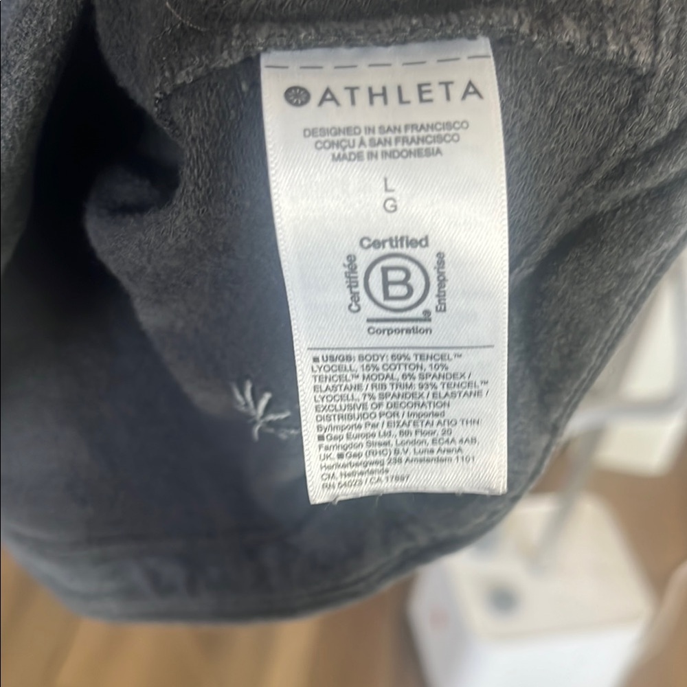 Athleta Gray V-Neck Sweater - Picture 5 of 5